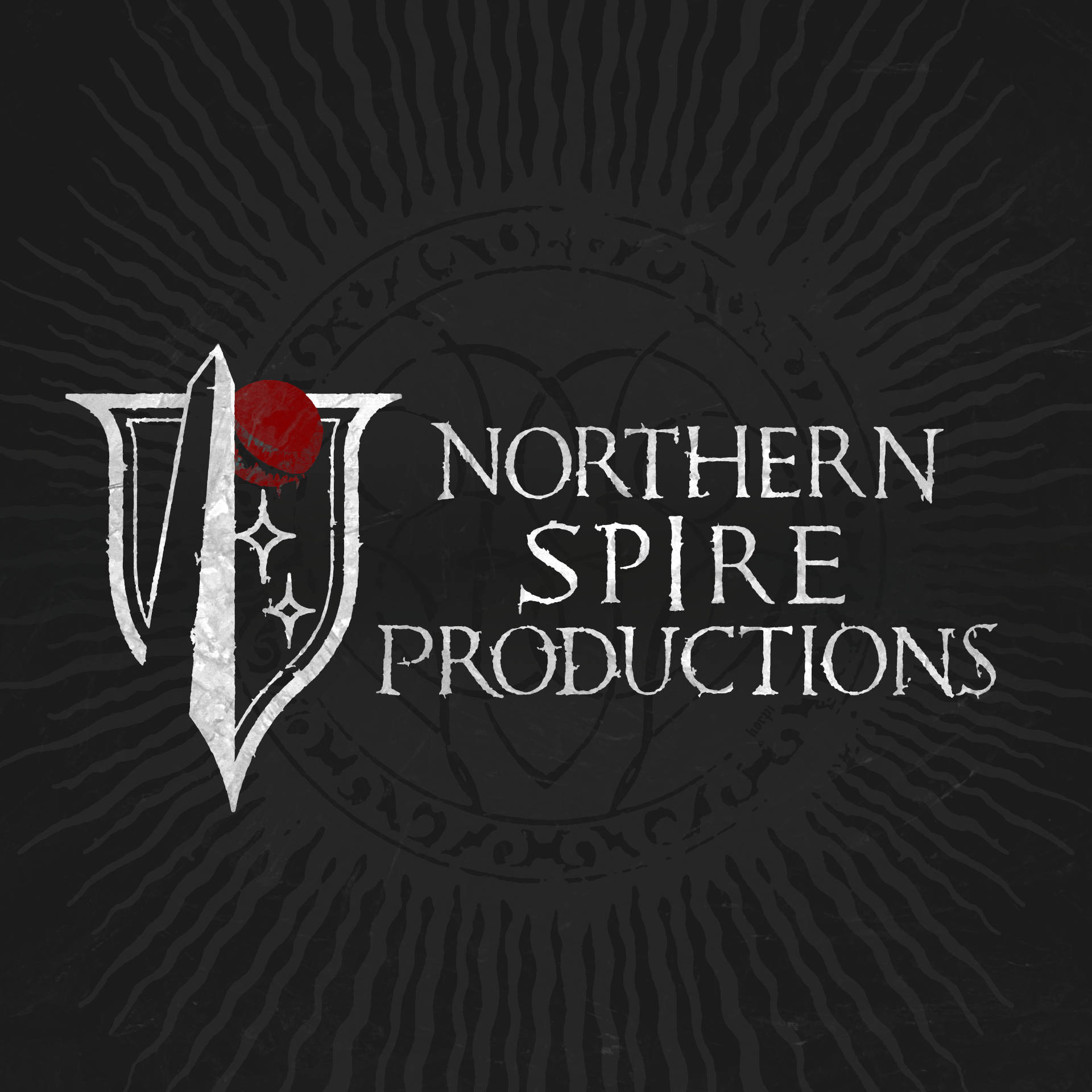 Northern Spire Productions record label logo on background.